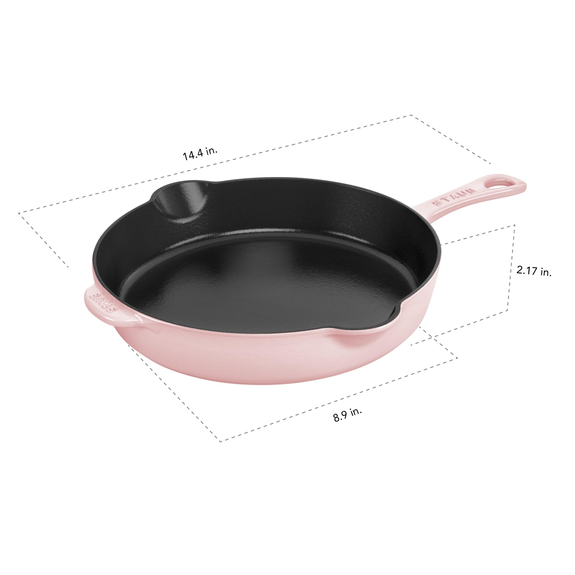 Amazon.com: STAUB Cast Iron 8.5-inch Traditional Deep Skillet