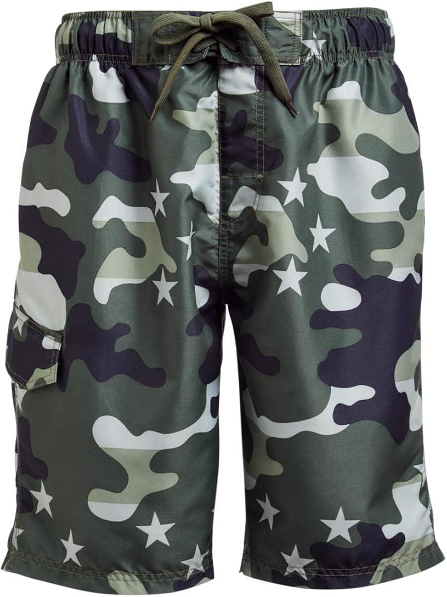 Kanu Surf Men's Mirage Swim Trunks (Regular & Extended Sizes) | 