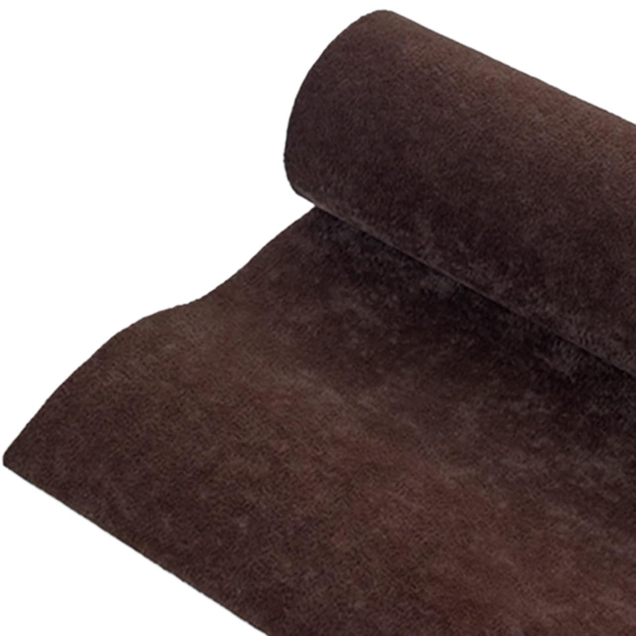 Samoprzylepna aksamitna wyściółka aksamitna, Samoprzylepna tkanina aksamitna flokowana, szerokość 1,45 m, wielokolorowa, wiele rozmiarów(Bruin,1.45 * 0.5m)
