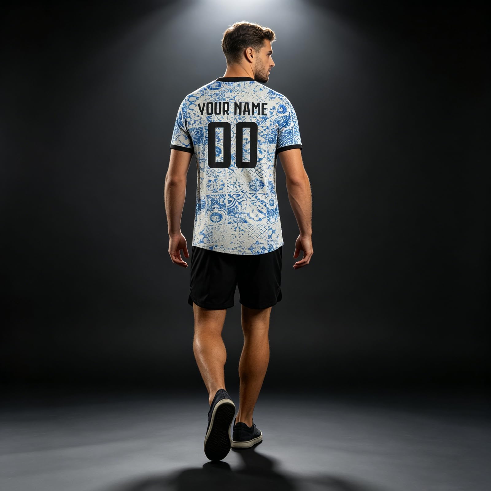 Genérico Camisetas de fútbol Personalizada para el Mundial 2026, Nombre número Camiseta fútbol Personalizada para Hombre Mujer niños