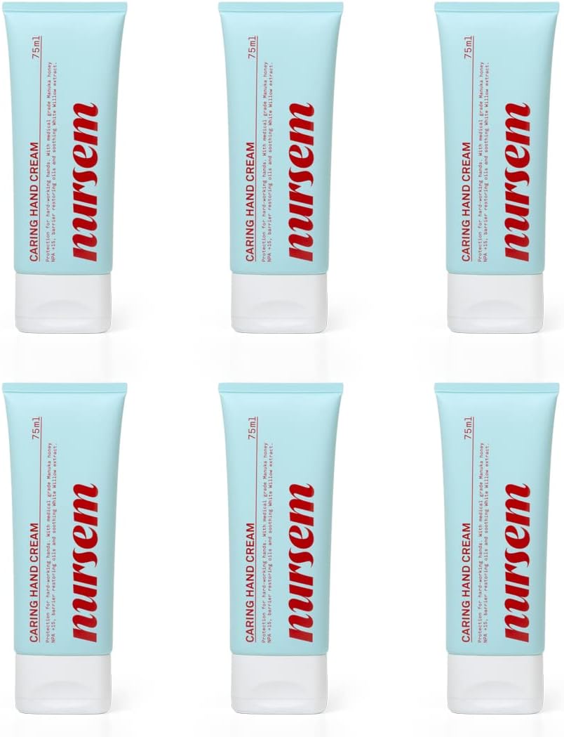 Nursem CARING HAND CREAM 75ml Fast absorbing and moisturising natural hand cream for hard