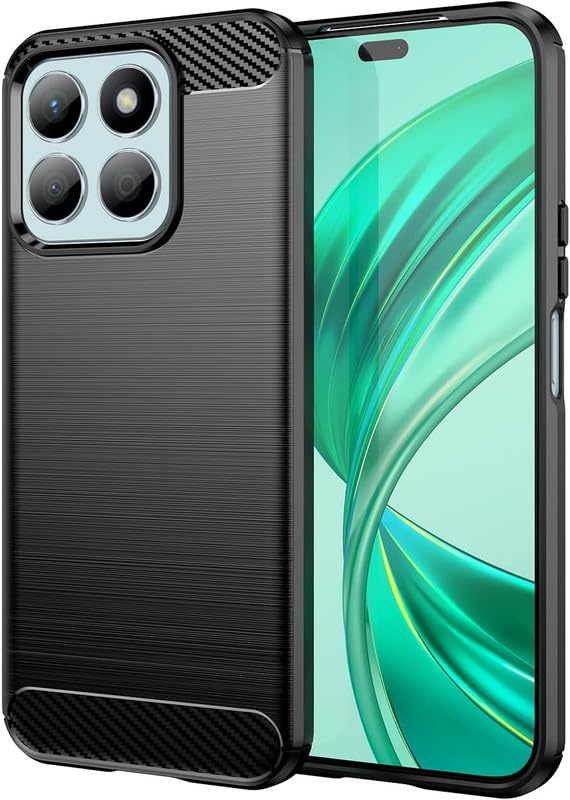 ConnectPoint Perfect Fitting Hybrid Edge to Edge Case Cover [Protective Case], Dual Layer Carbon Fiber Hybrid Finish for Honor X8b - Black (B0D96LTRJ6) Amazon Price History, Amazon Price Tracker