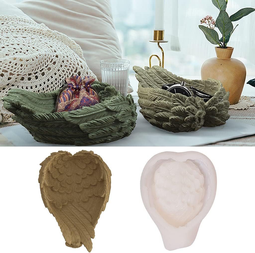 フォートゲート 型 翼型 収納皿トレイ型 シリコン瑪瑙型 光沢のある型 クラフトプレート型作り用