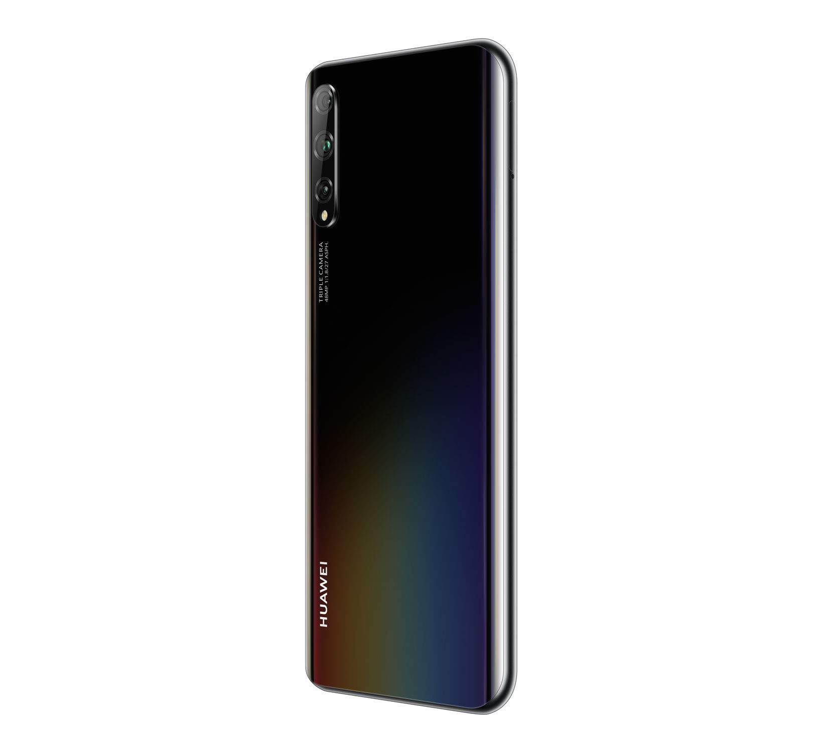 Huawei P smart S Smartphone (6.3", 4/128 Go, Double Nano SIM EMUI 10.1 & AppGallery), Triple Caméra avec Capteur Principal de 48MP, Noir [Version Française]