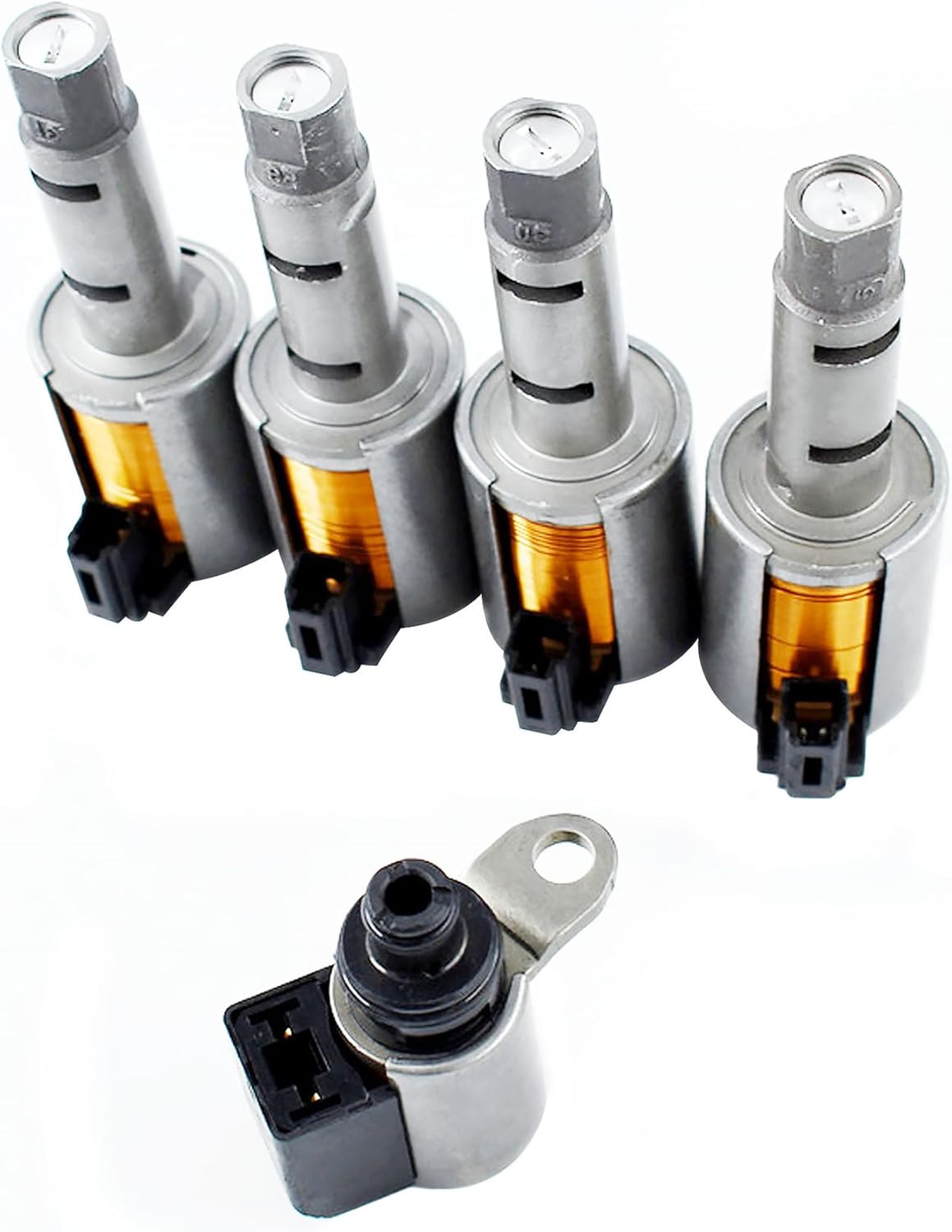 WFLNHB Transmission Solenoids Kit Replacement for Nissan Sentra Tiida Versa Replacement for Suzuki Swift 2012-2015 JF015E RE0F11A