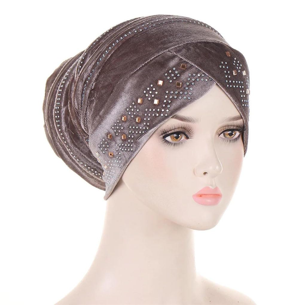 Bandeau élastique pour femme avec strass