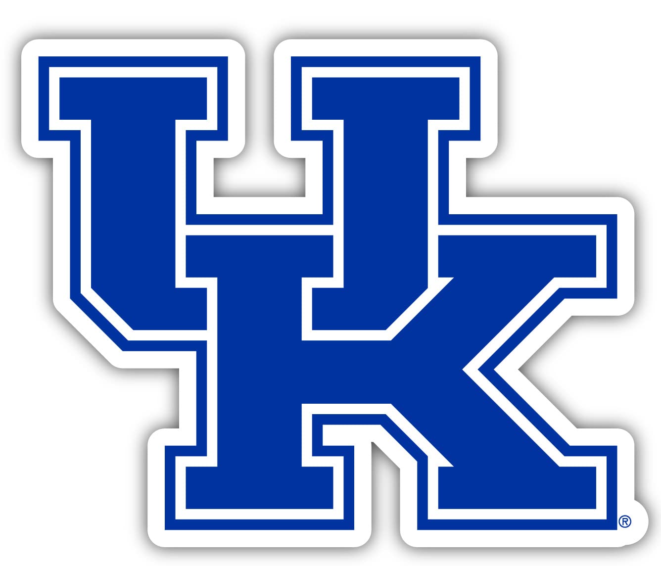 Kentucky Wildcats 10 Inch Vinyl Decal Sticker Officially Licensed Collegiate Product