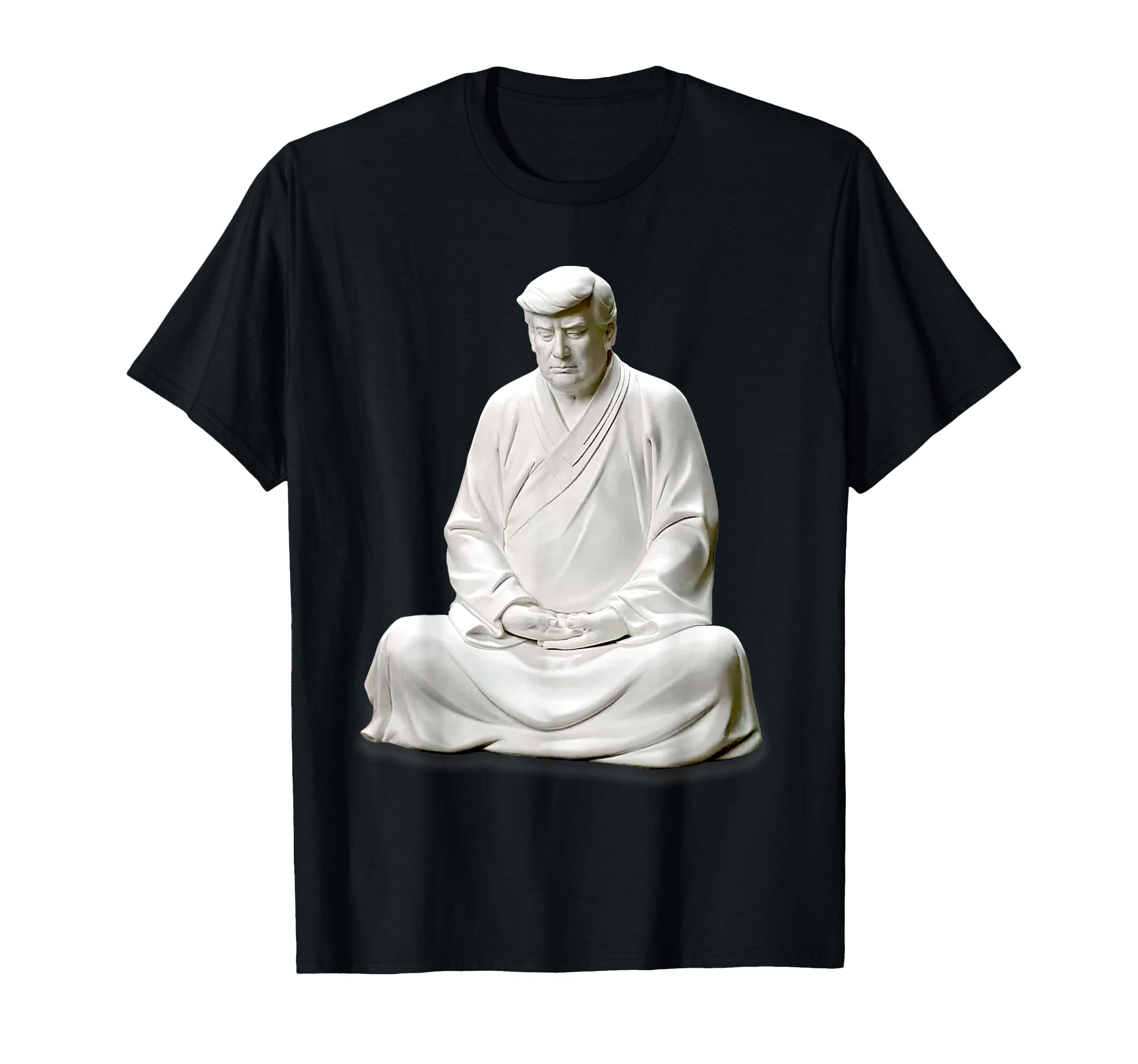 Amazon.co.jp: 中国 トランプ 仏像 禅 面白い Tシャツ : ファッション