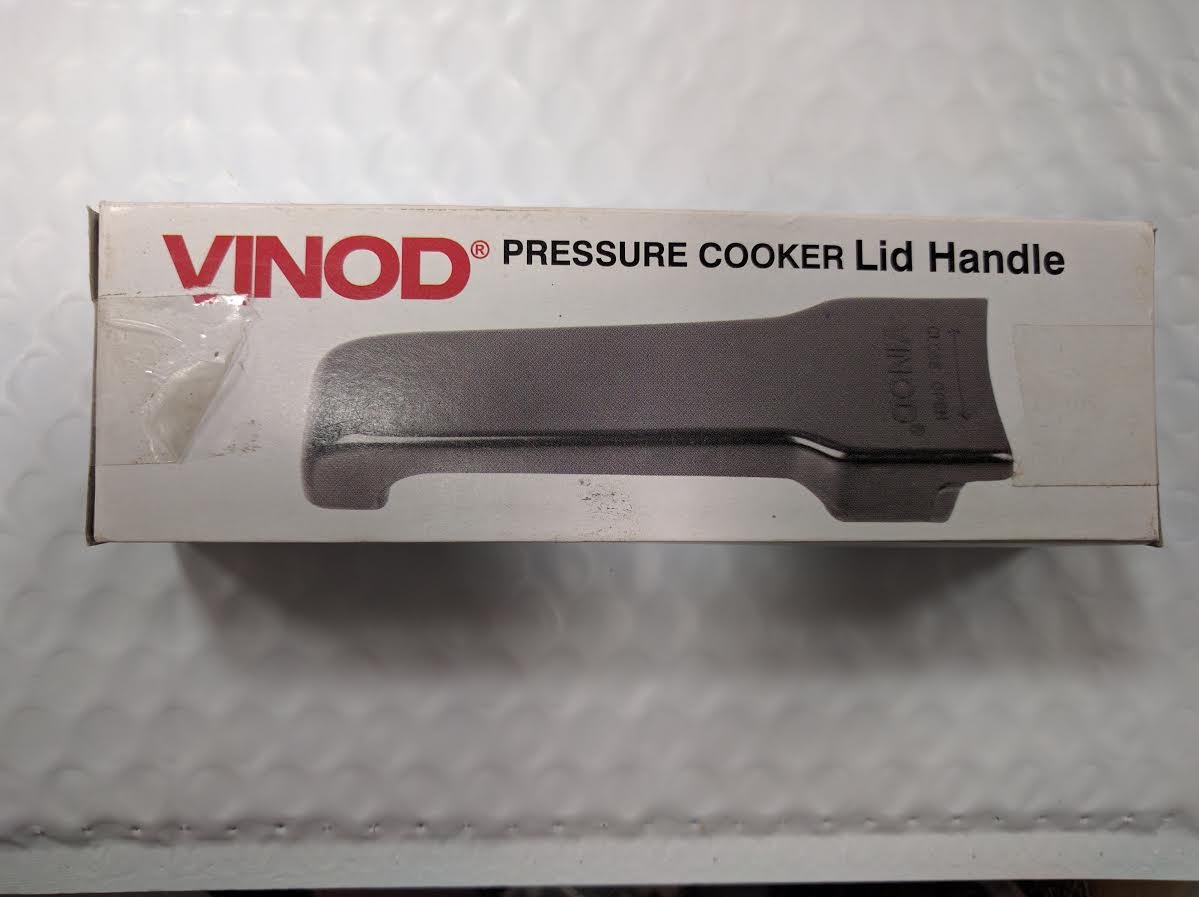 Vinod Cover or Lid Pressure Cooker Handle, Small, Black