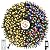 Chuya Christmas String Lights 500 Led Light Christmas Decoration Color Changing Warm White & Muticolor 11 Modes UL588 for Christmas Tree Lights Decor Outdoor