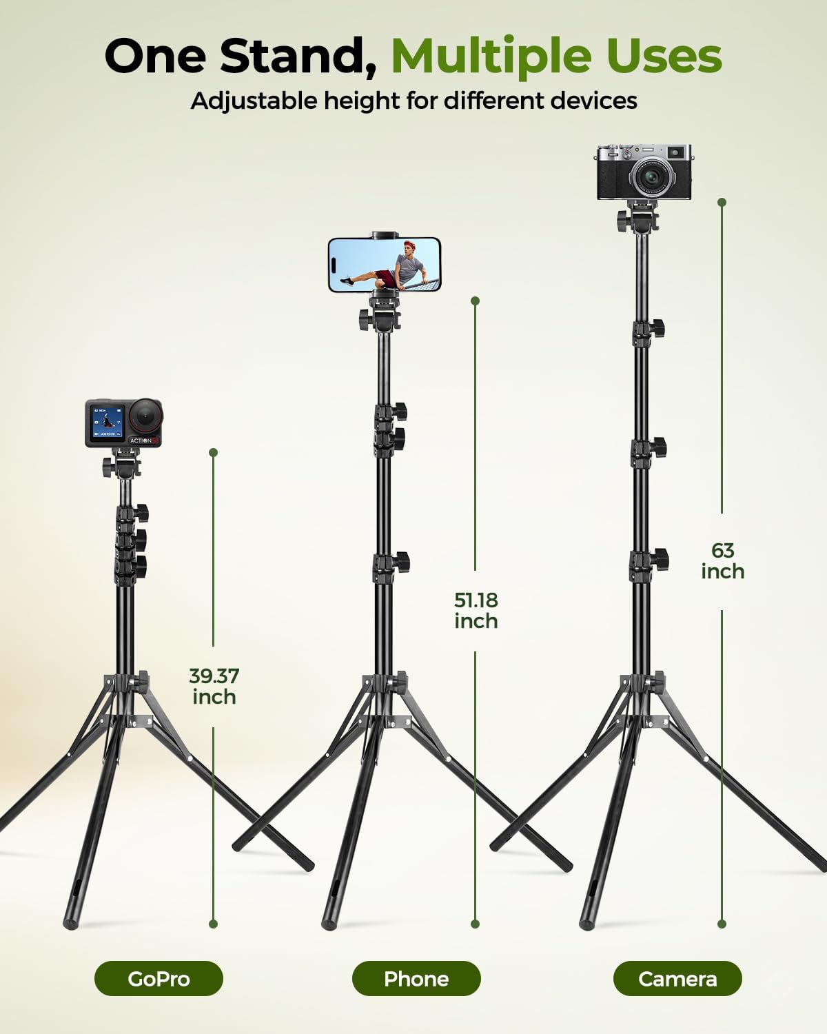 Starlink Mini Tripod Mount | Ground Stakes | 180°Tilt for RV Camping