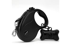 16 FT Retractable Dog Leash with Poop Bag Holder: The Ultimate Pet Walking Accessory