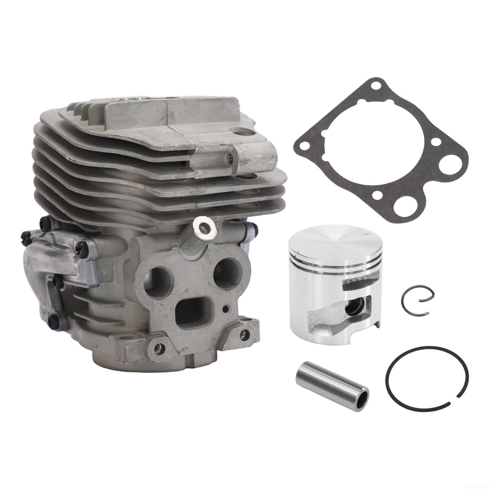 Kit de revisión de montaje de pistón de cilindro de 51 mm compatible con modelos de cortador de potencia K760 K770 Active II, pieza de repuesto 581476102 581476103, construcción de metal