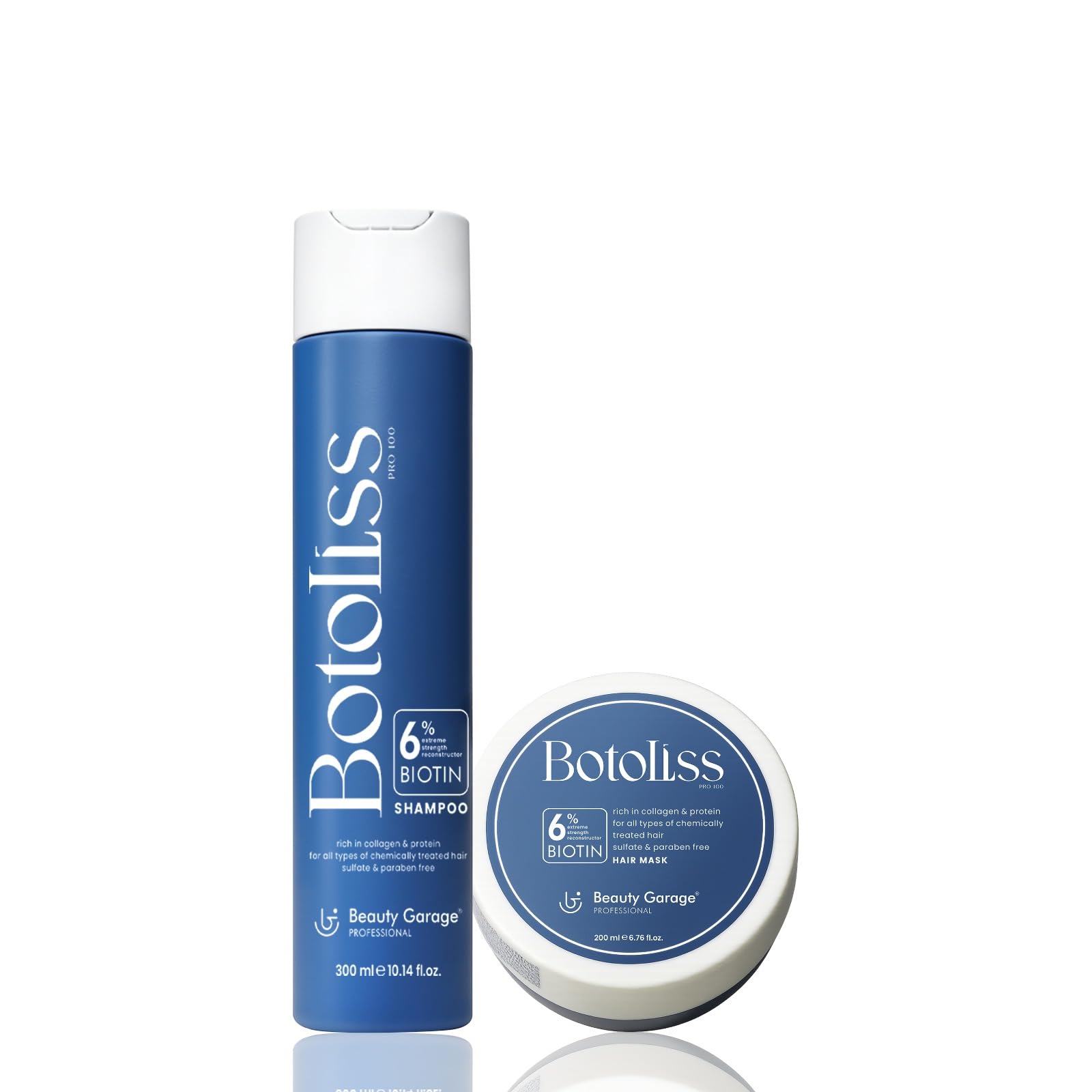 Beauty Garage Botoliss Biotin Shampoo 300ml & Botoliss Biotin Mask 200ml (Pack)-picture-36