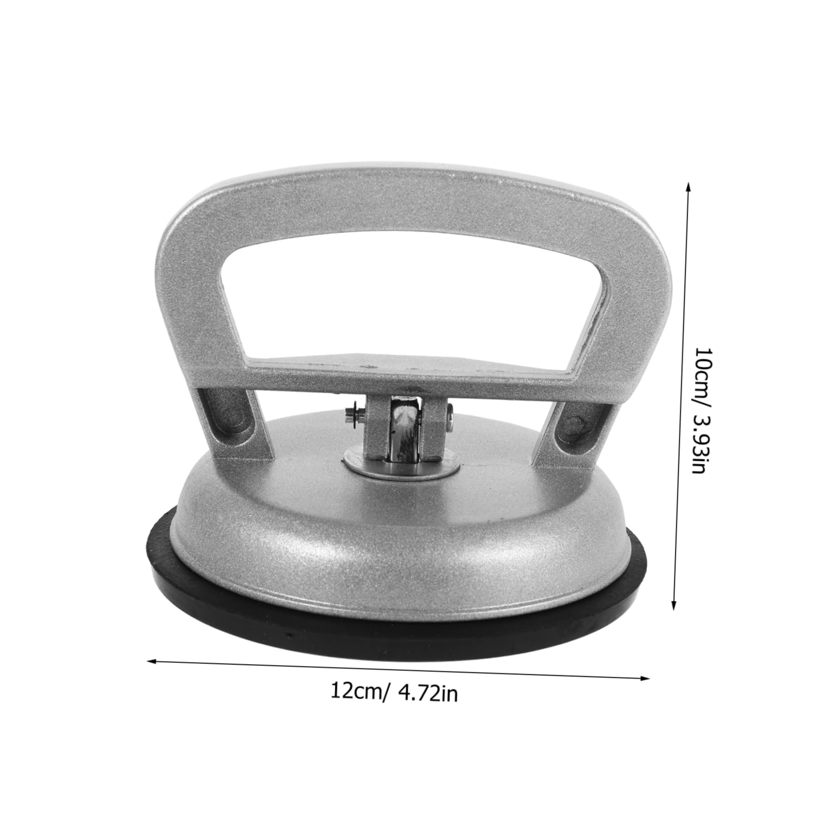 NAMOARLY Vacuum Sucker Vacuum Panel Lifter Table Lift Tile Suction Cup Table Suction Cups Granite Tools Tile Lifter Leveler Suction Cups Heavy Duty Suction Lifter Tile Tools Rubber Silver