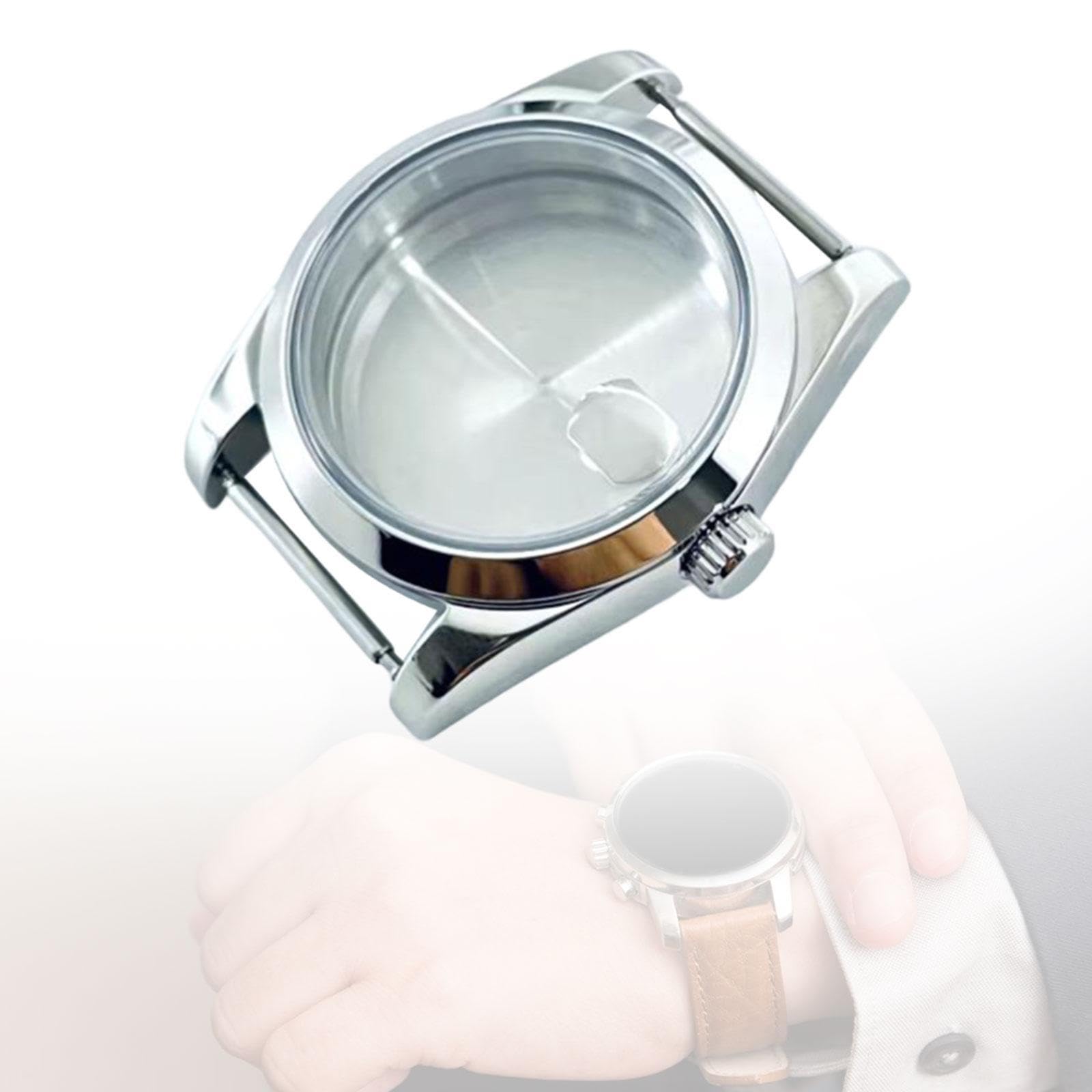Amazon.co.jp: HouseVibe 36mm ステンレススチール腕時計ケースパーツ