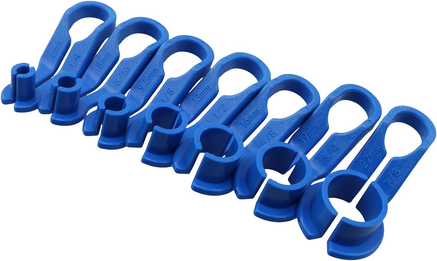 TAODAN 1 Set 16PCS Air Conditioning Fuel Line Plastic Disconnect Tool Alternating Current Fuel Line Disconnect and Disassemble Tool Specialized for Air Conditioning Maintenance