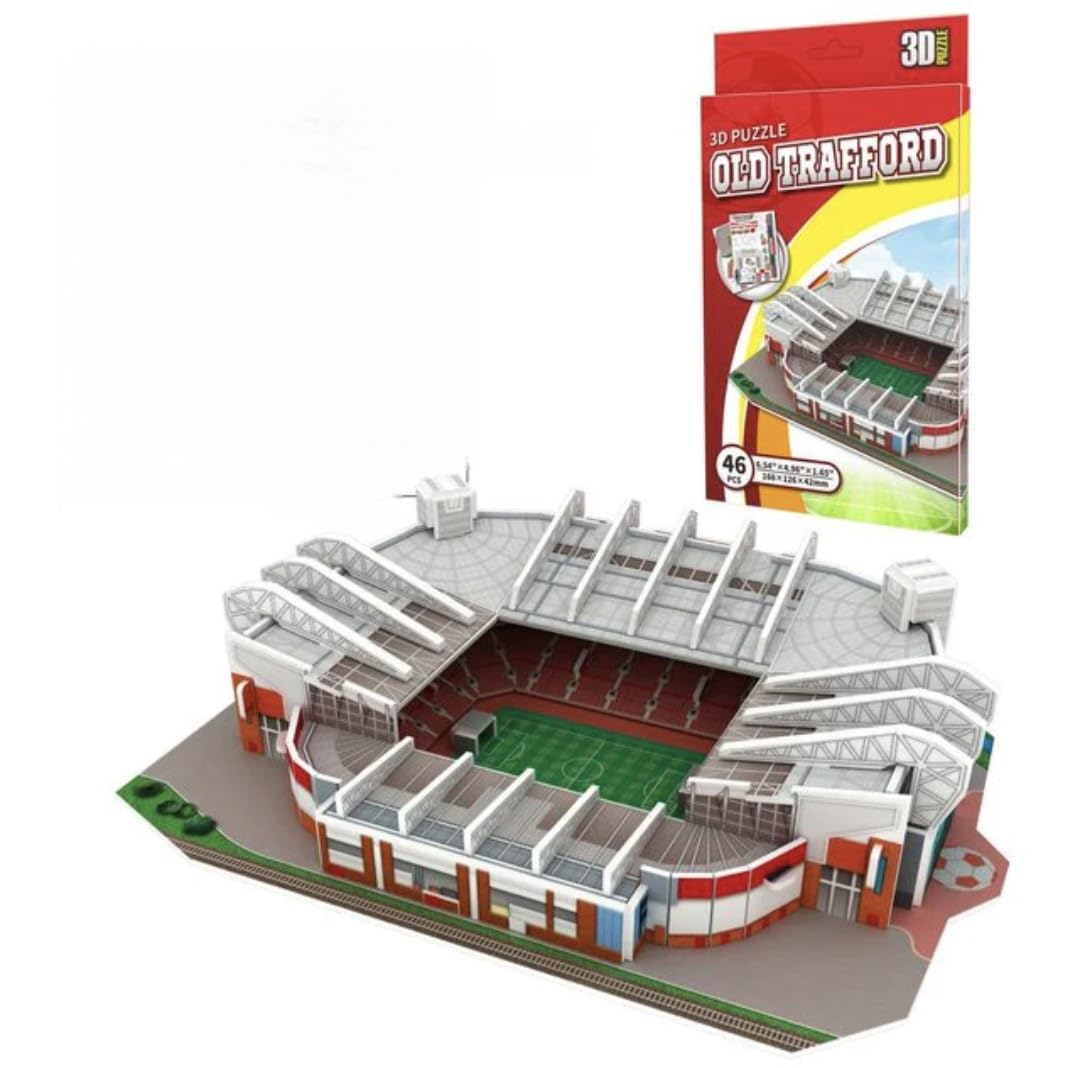 3d Old Trafford Football Stadium Model Collectible Jigsaw Puzzle โ image 1