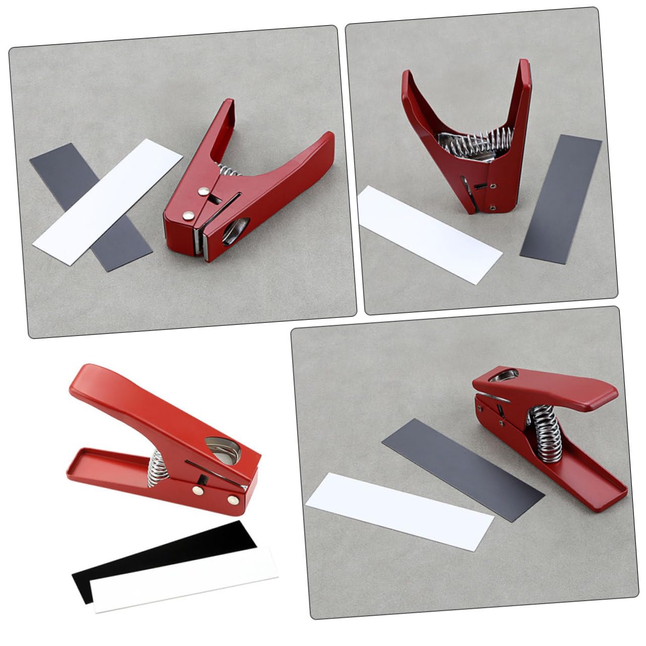 TOYANDONA Diy Gitarrenplektrum-stanzer Aus Massivem Metall Robust Und Korrosionsbeständig Gitarrenbauwerkzeug Für Gitarrenbauer Mit Einfacher Handhabung Und Sicheren Schneidefunktion