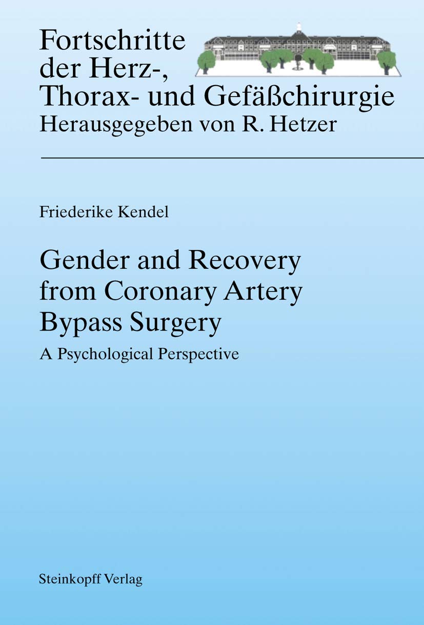 Buy Gender And Recovery From Coronary Artery Bypass Surgery: A Psychological Perspective — BookShops.in