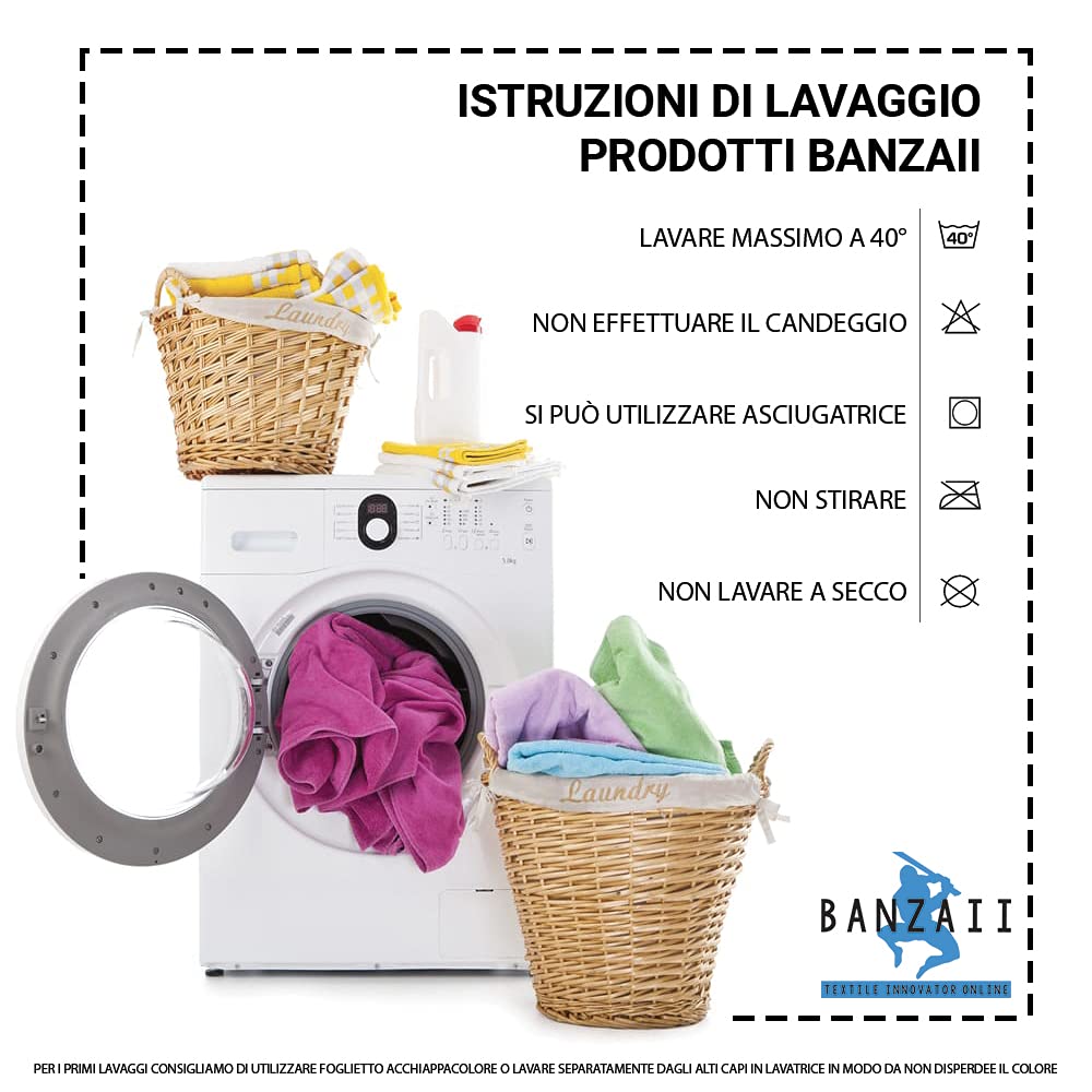 Banzaii Topper Maxi 180x200 cm Trapuntato, Anallergico e Traspirante con Elastici, Made in Italy