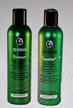 Zerran Botanum Shampoo and Equalizer Conditioner 8oz Duo