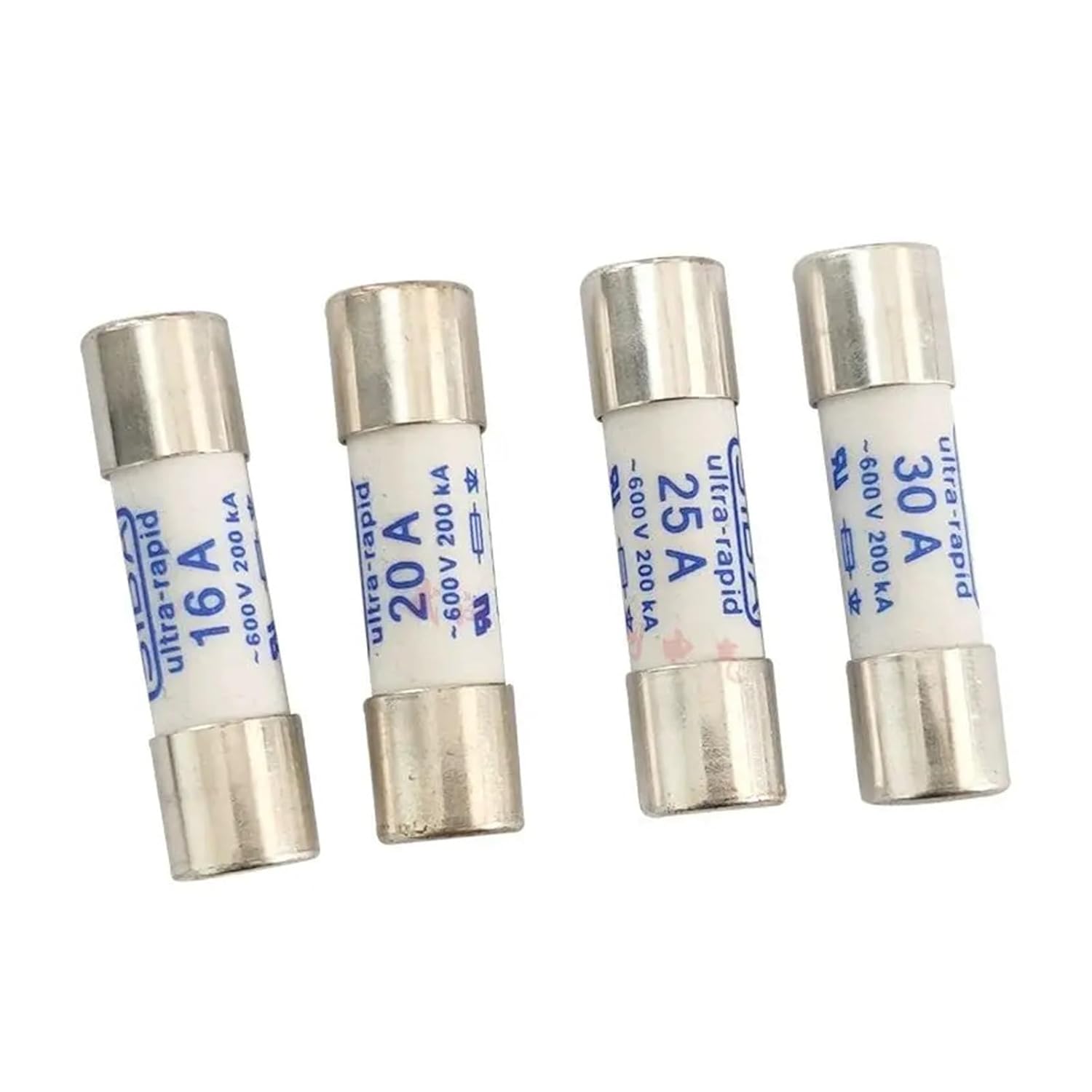 1pcs Fuse Tube 6003434 4/6/8/10/12/16/20/25/30A 600V GRL 10 * 38(8A)