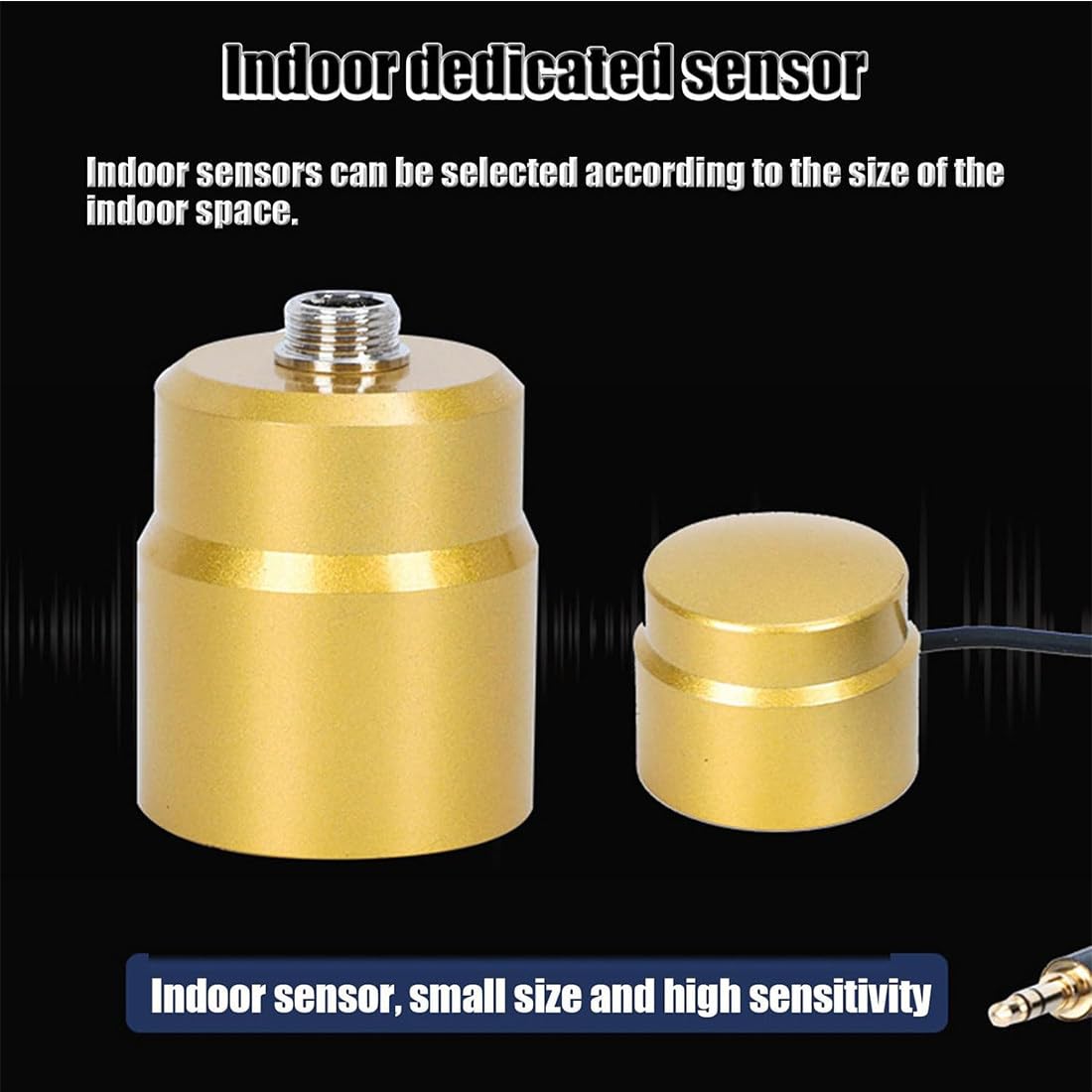 Detector Profesional De Fugas De Agua Subterráneas, Monitor De Fugas En Tuberías De Agua, Sensor Geofónico para Fugas De Agua, Detección 2 M para Tuberías Y Calefacción por Suelo Radiante