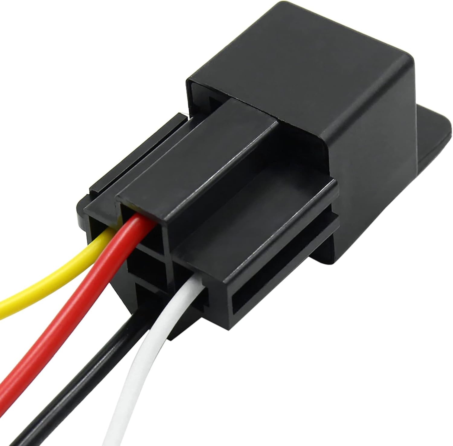 uxcell DC 48V 40A SPST Automotive Car Relay 4 Pin 4 Wires w/Harness Socket Plug 3pcs : Automotive