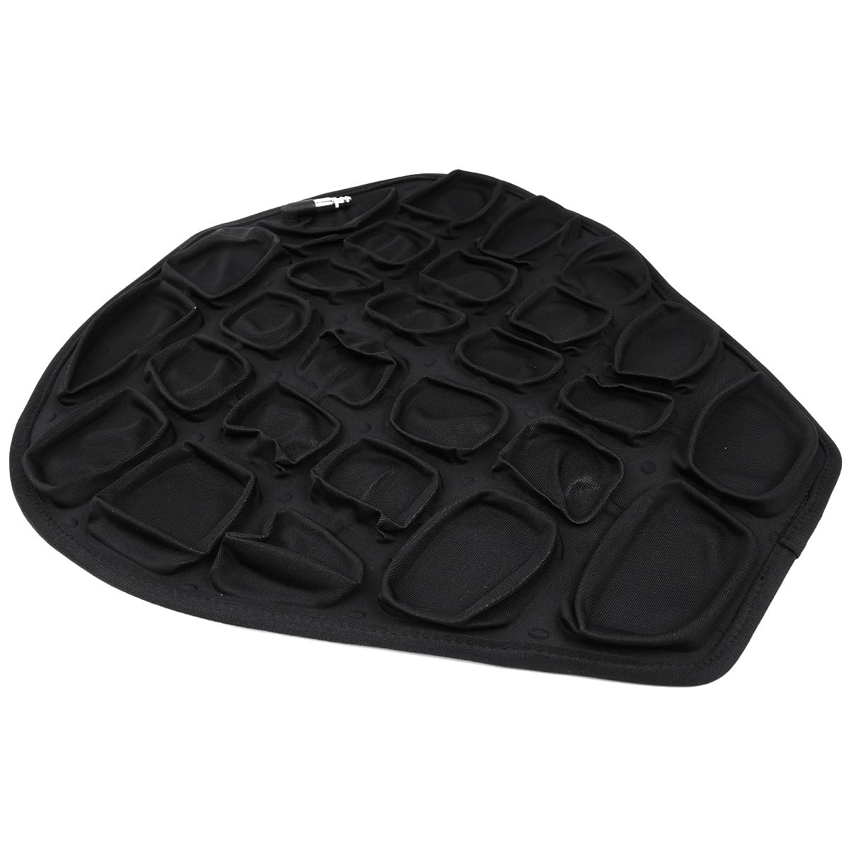 Sarini Coussin de siège de Moto, Coussin de siège Gonflable pour soulager la Pression, Coussin de Banc de Moto Universel, Confort Ergonomique pour Les conducteurs, Taille 37,5 x 36 x 3,5 cm