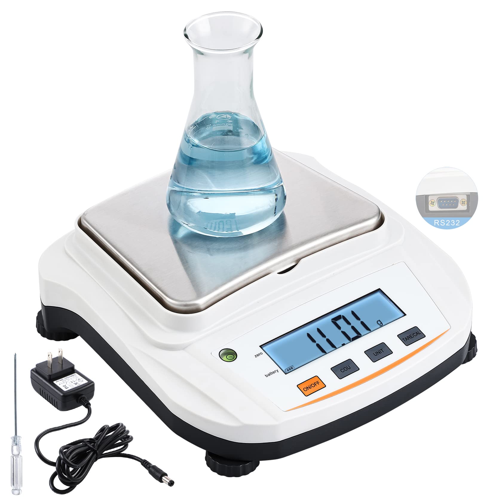 Buy Lab Scale 3000g x 0.01g Accuracy FOUR E'S SCIENTIFIC High