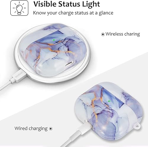 Miniatura 3 de KOREDA Funda compatible con AirPods de 3 generación bonita y elegante funda para AirPods 3 2021 funda protectora a prueba de golpes para niñas