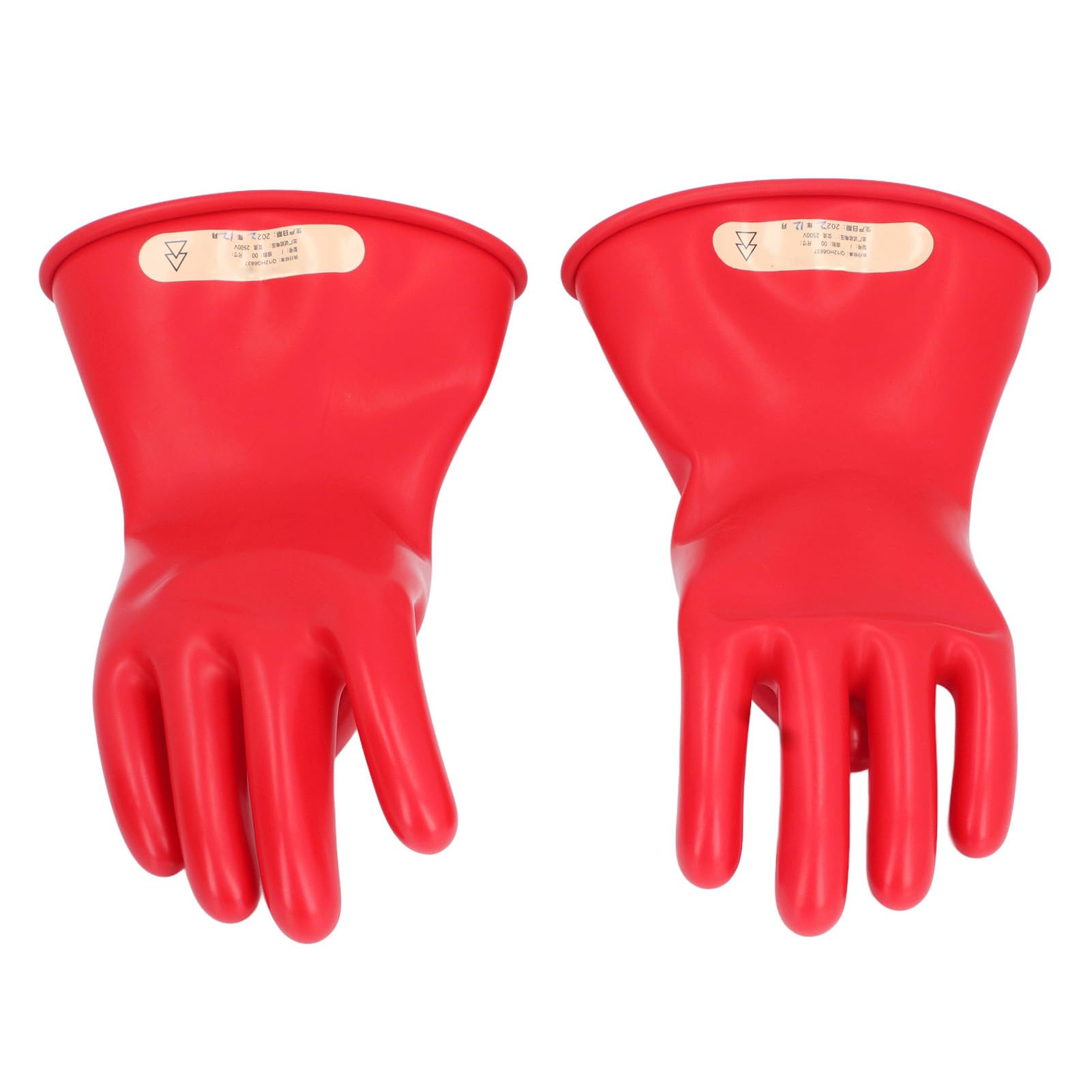Yctze d'électricien Isolés de 2,5 KV - Latex Premium, équipement Confortable, Résistant aux Rayures pour les Monteurs de Lignes et à Usage Industriel (taille 9)