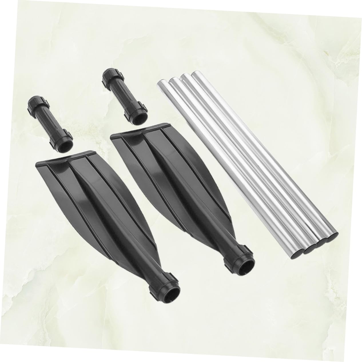 Doppelend Kajakpaddel aus Aluminiumlegierung, Abnehmbar, 210cm