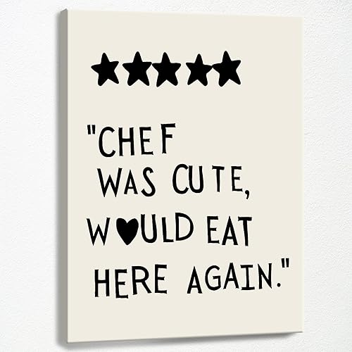 Miniatura 28 de CAXIYSH Lienzo divertido para pared, diseño retro de moda, carteles, barman, con texto en inglés "Was Cute Would Drink Here Again", impresiones para