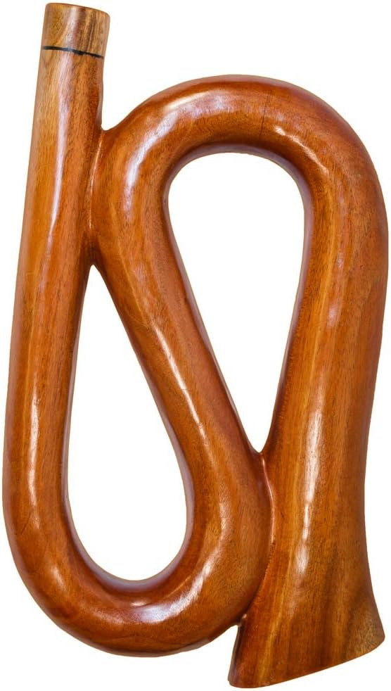 Travel Didgeridoo Saxophone 14" Length, 11" Width, 2" Mouth