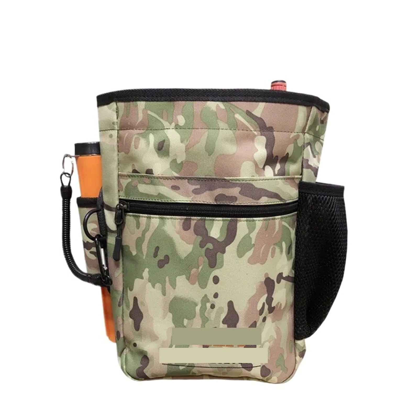 Metal Detector Find Bag Multi-purpose Digger Tools Bag for PinPointer Detector Pack Mule Pouch(ArmyGreen)