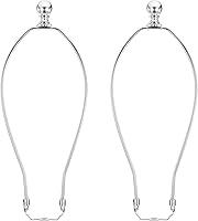 Vista 7 de PATIKIL Kit de arpa de lámpara de 6.5 pulgadas con remate, 2 juegos de soporte de sombra desmontable, accesorios de iluminación de bricolaje