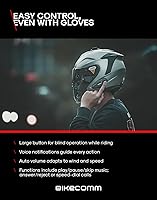 Vista 6 de BK-S2 - Auriculares de intercomunicación Bluetooth para motocicleta, sistema de comunicación de casco, altavoz impermeable, auriculares