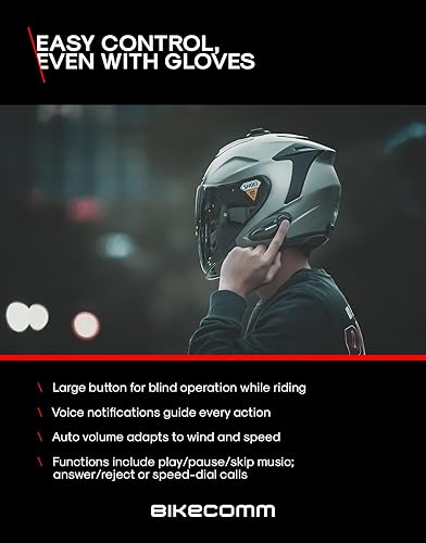 Miniatura 6 de BK-S2 - Auriculares de intercomunicación Bluetooth para motocicleta, sistema de comunicación de casco, altavoz impermeable, auriculares de