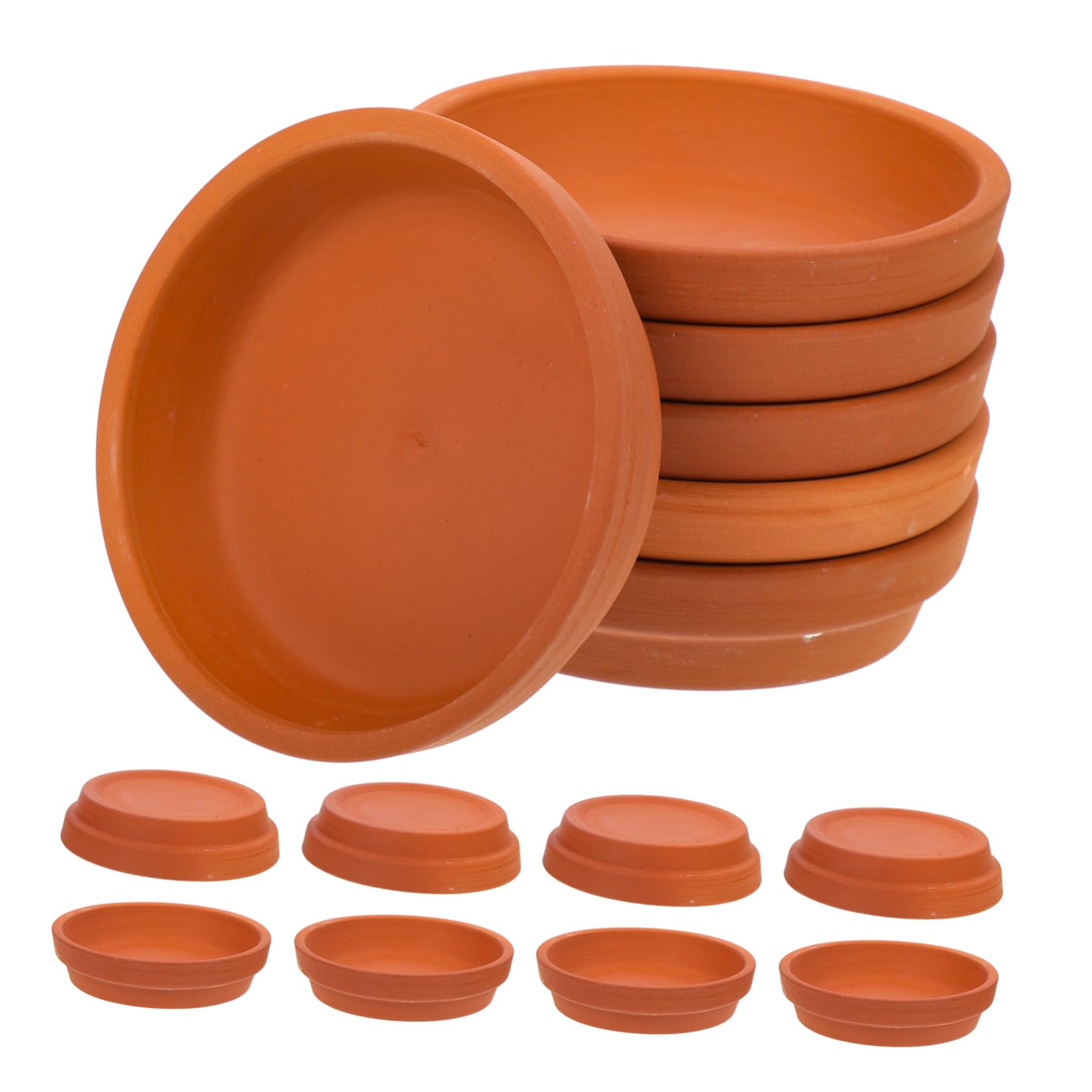 Supports à eau de plantes TOYANDONA coupelles céramique anti-fuite pour pot