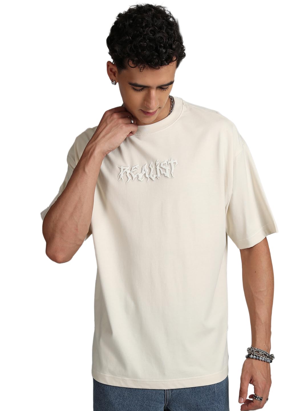 highlander Men's Oversized Tshirts | Printed | Half Sleeves | Round Neck | Casual Tshirts for Men-picture-14