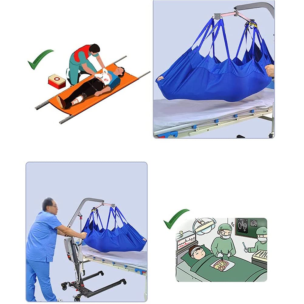 Transferencia de Pacientes Cinturón, Sábanas Deslizantes Planas Reutilizables Sábanas Deslizantes Multifuncional Levante el cinturón ​Sábana de Cama de Transferencia para Ancianos discapacitados
