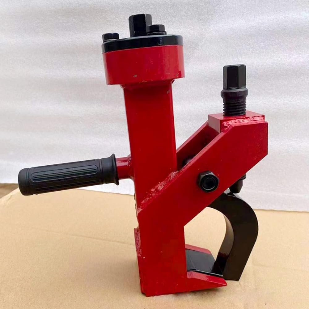 Sailozaiタイヤプレスポータブル、空気圧油圧脱着真空タイヤ、簡単な分解、取付交換ツール、可動式鉄構造、操作が簡単で、自動車修理