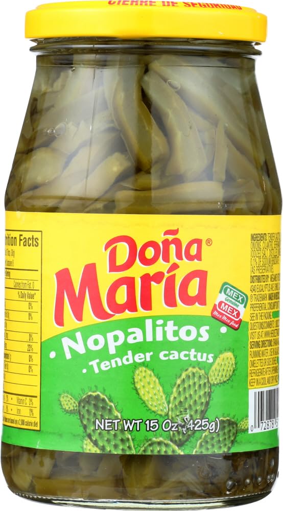 Dona Maria Nopalitos Glass
