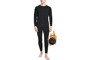 Nutria Mens Thermal Underwear Set for Winter