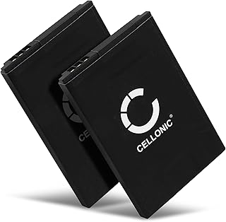 CELLONIC 2x Battery Replacement for Siemens Gigaset SL400 Gigaset SL78 SL785 SL788 Cordless DECT Phone Rechargeable V30145-K1310-X445,4250366817255,S30852-D2152-X1 Battery Pack 850mAh