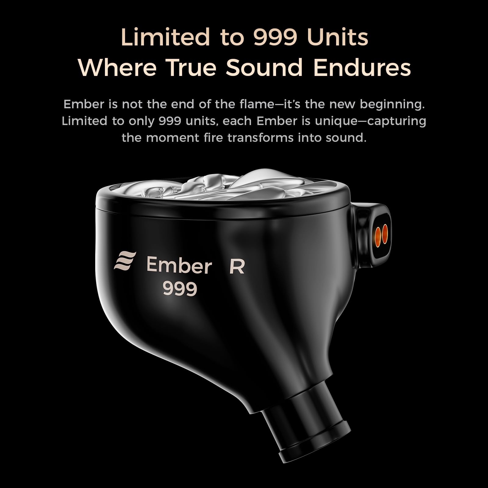 Letshuoer Ember - Auricolari in-ear Hi-Fi magnetici planari da 14,8 mm, con cavo in rame monocristallino rimovibile, per audiofili, musicisti e studi