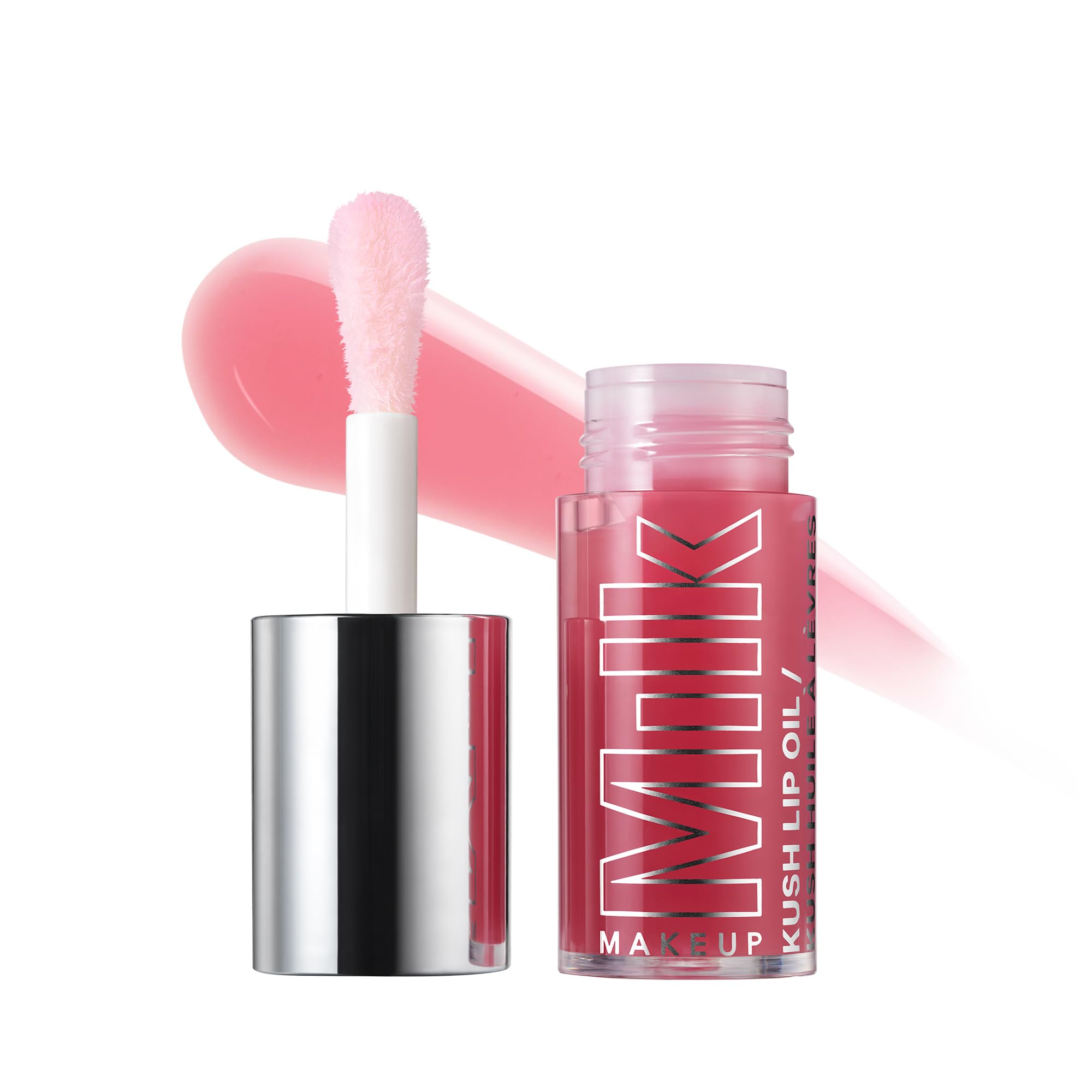 Milk Makeup KUSH Lip Oil - Natural Sheer Tint - Lightweight Non Greasy - Vegan Paraben Free Cruelty