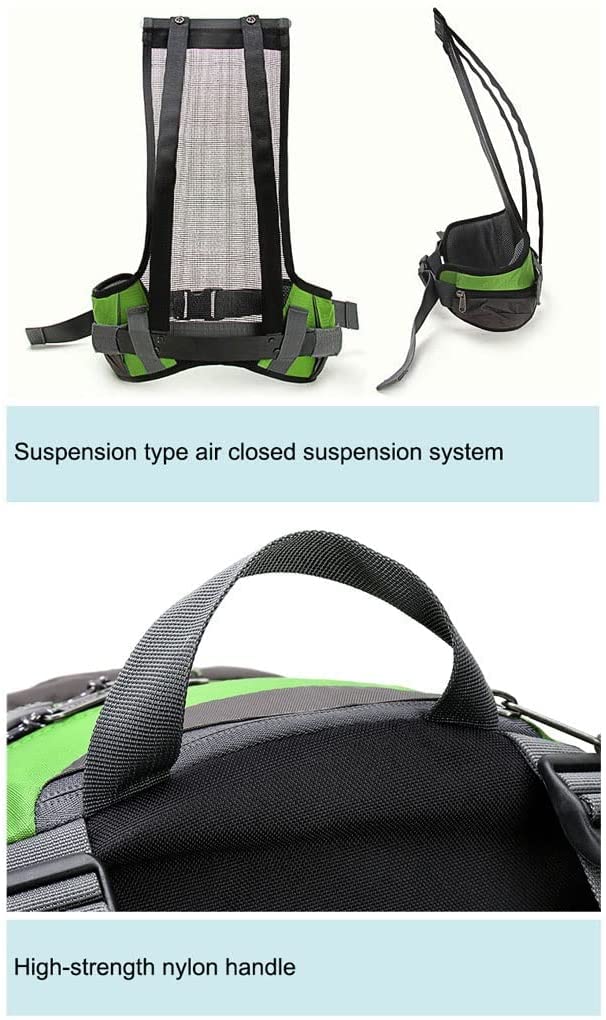 Ultralekki plecak podróżny turystyczny 40 l, duży plecak na kemping, odporny na zużycie, outdoorowy plecak trekkingowy do wspinaczki